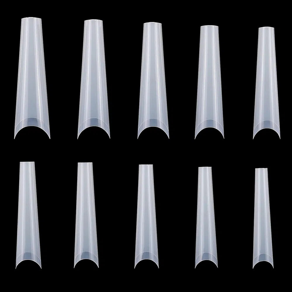 500pcs C Curve Nail Tips
