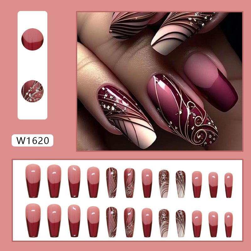 Line Pattern Nails