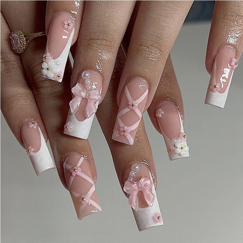 24pcs Planet Star Nails
