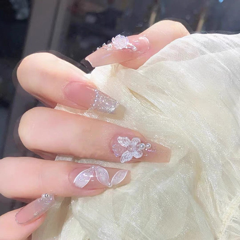 Camellia Streamer Nail