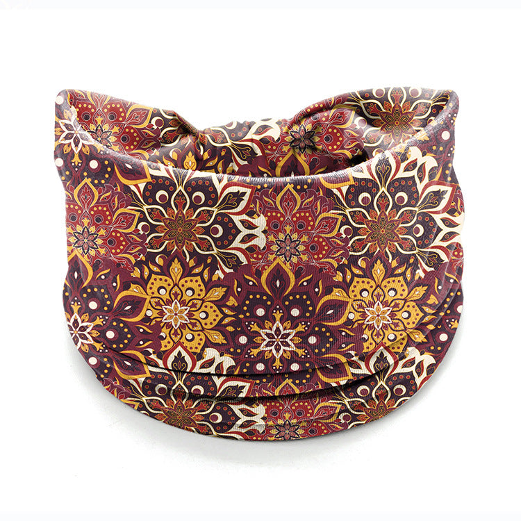 Datura Flower Elastic Hair Band