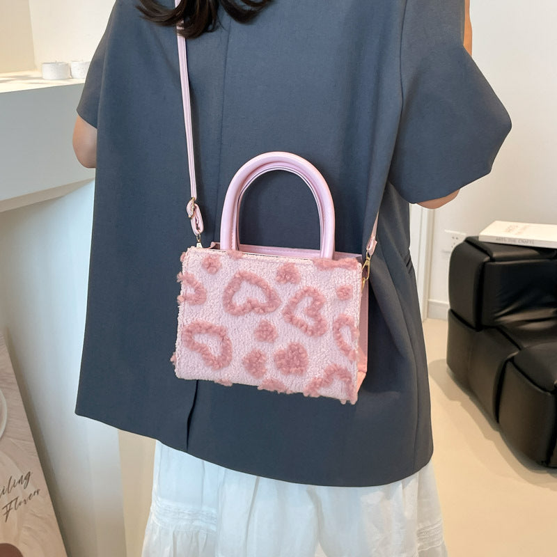 Women's Plush Premium Crossbody Handbag