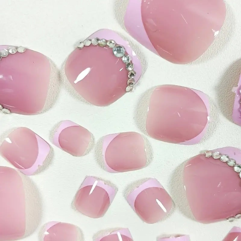 Classic French Nails