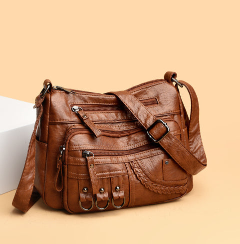 Women's Fashion Casual Soft Leather Bag