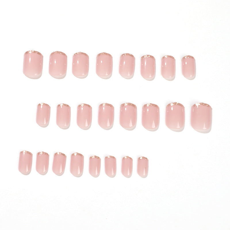 Gradient French Nails