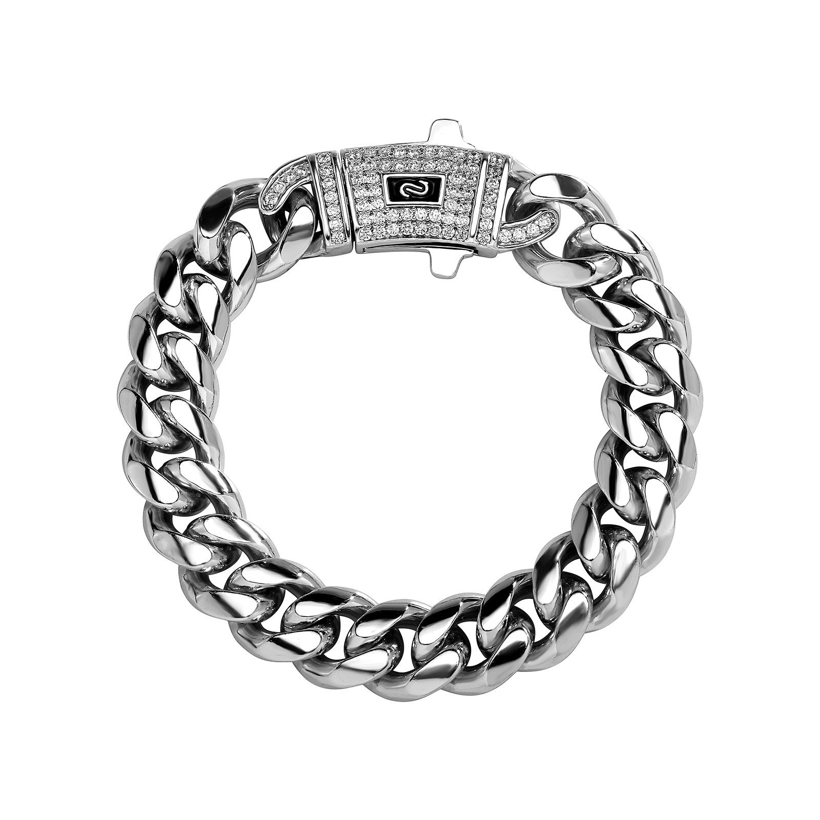 Stainless Steel Cuban Chain, Titanium Steel, Unisex