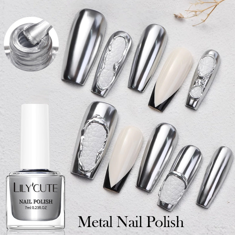Metallic Mirror Nail Polish