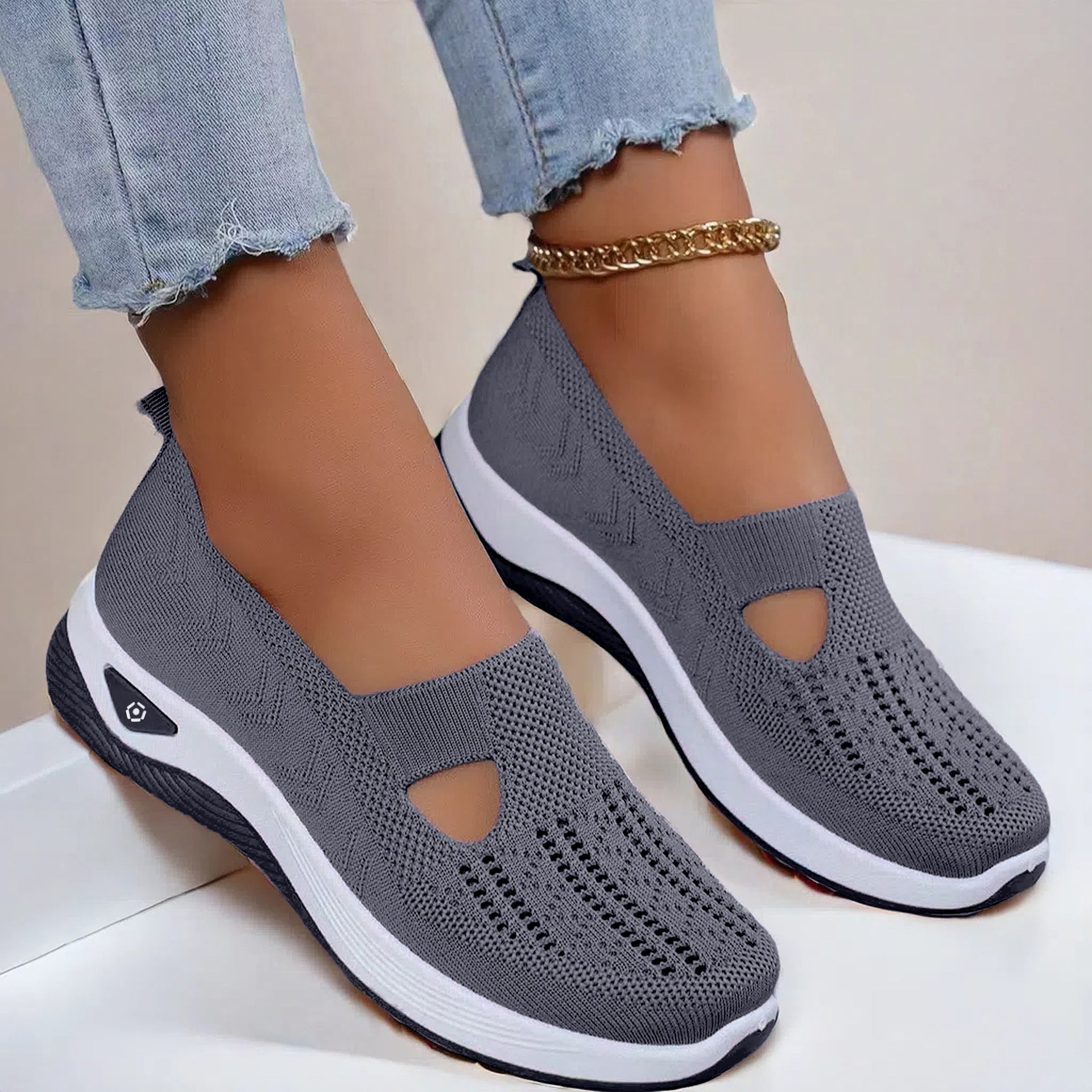 Breathable Mesh Flats