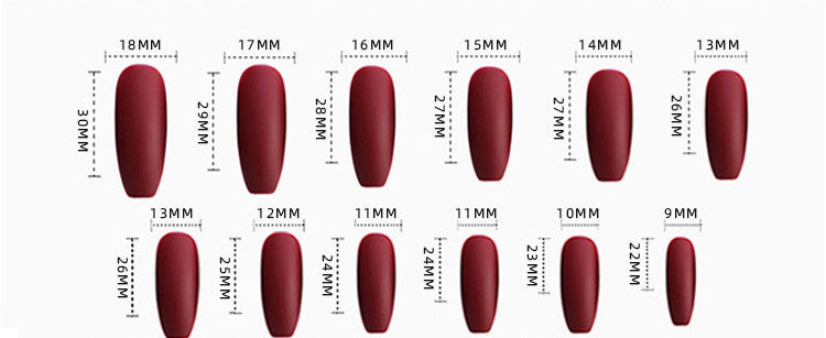 Red Gray Ice Crystal T Nails