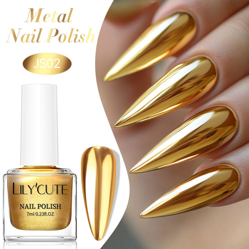 Metallic Mirror Nail Polish