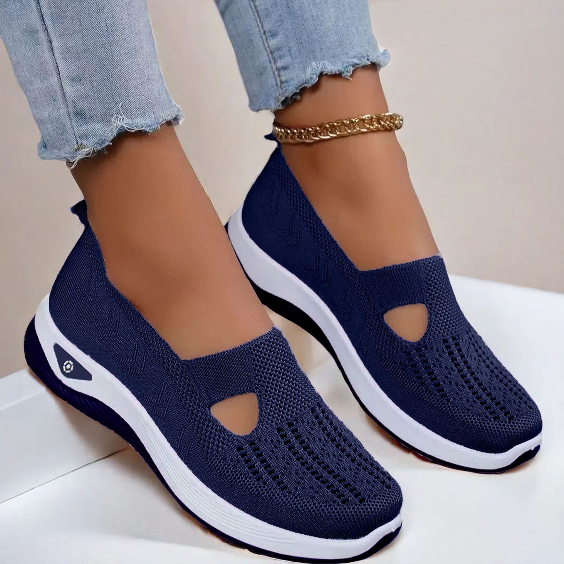 Breathable Mesh Flats
