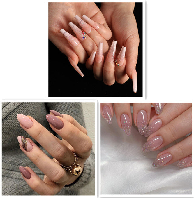 Boxed Ballet Gradient Fake Nails