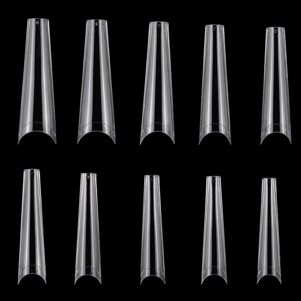 500pcs C Curve Nail Tips