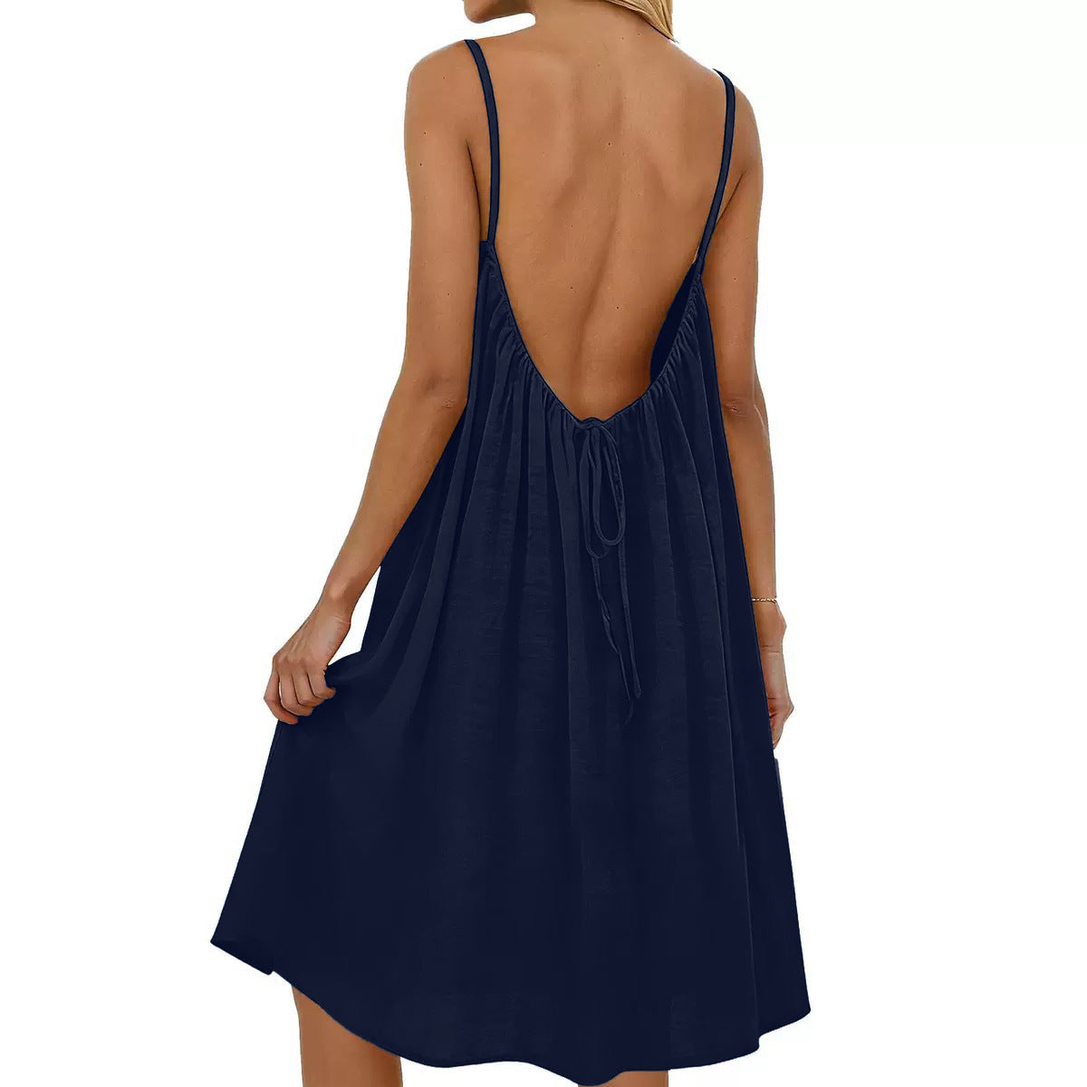 Backless Spaghetti Strap Bodycon