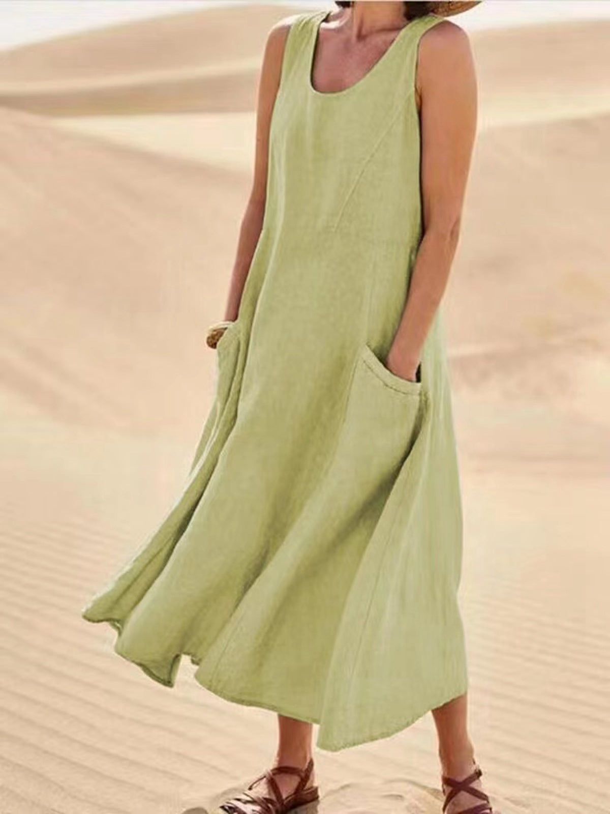 Loose Summer Maxi with Pockets
