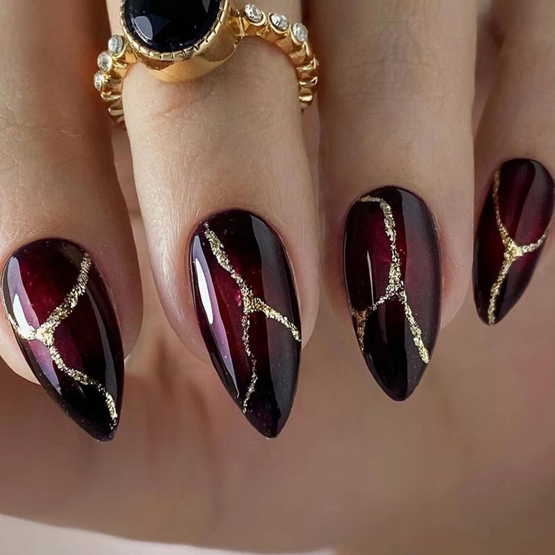 Gold Stone Nails