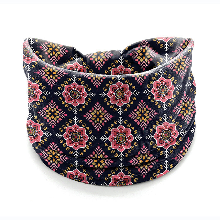 Datura Flower Elastic Hair Band