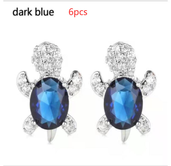 Cute Little Animal Niche Design Earrings Jewelry Stud Earrings