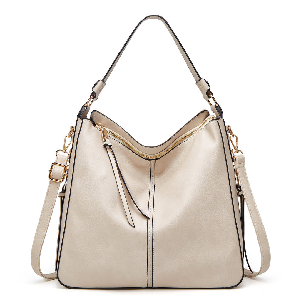 Hobo Zipper Bucket Bag