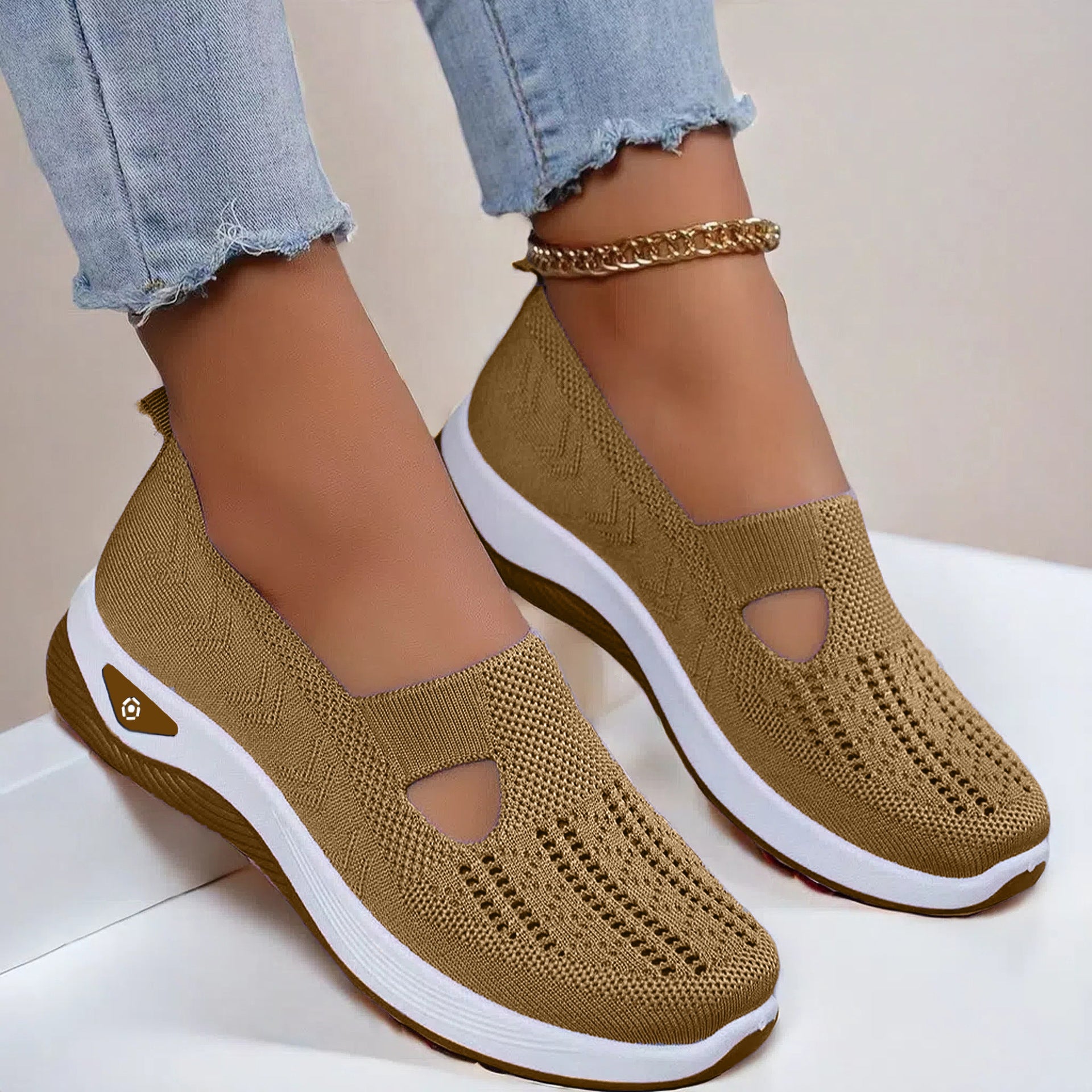 Breathable Mesh Flats